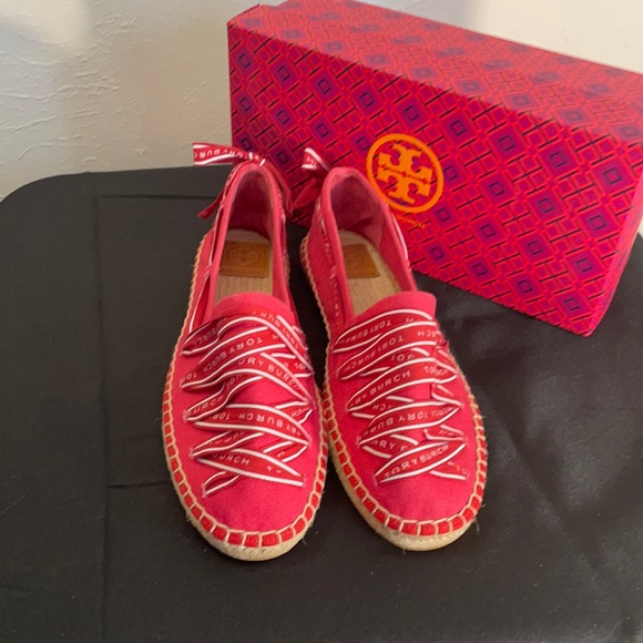 Tory Burch Shoes - Tory Ribbon Espadrille 10.5